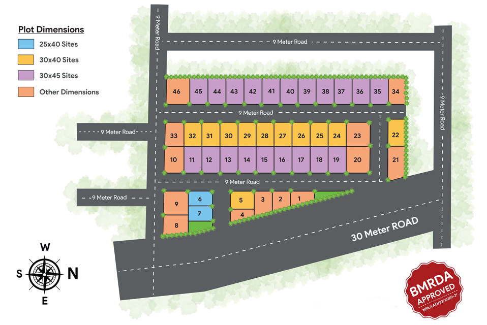 RC Enclave BMRDA & RERA approved Sites near Nelamangala